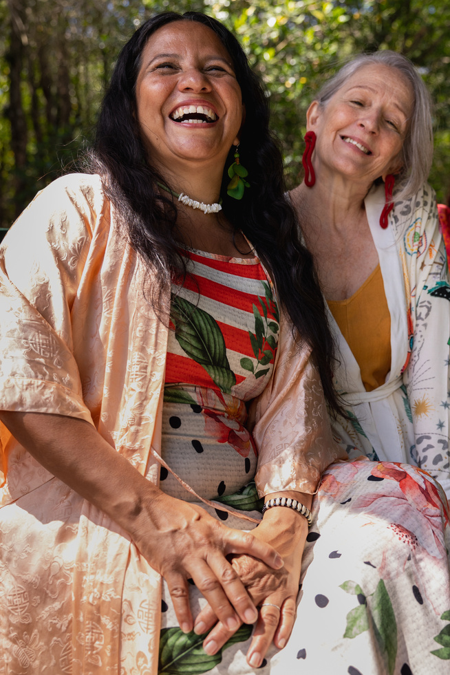 Brazilian Women Women Out in Nature